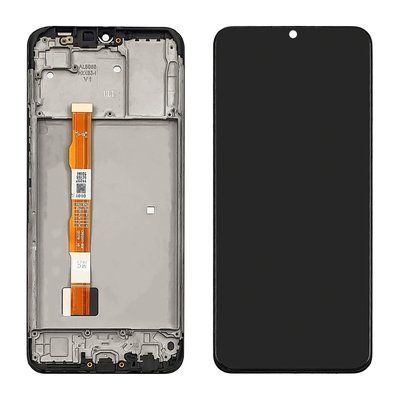 Дисплей для Vivo Y15s з сенсором та рамкою чорний