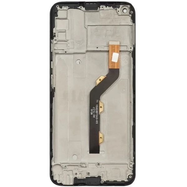 Дисплей для Tecno Spark 5, Spark 5 Pro (KD7) с рамкой черный