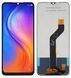 Дисплей для Tecno Pop 5 LTE (BD4), Pop 5 Lite (BD4a) с сенсором черный, копия высокого качества