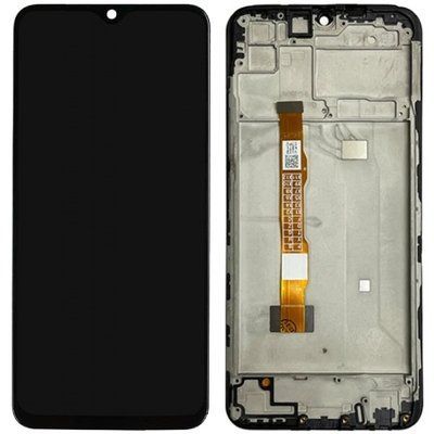 Дисплей для Vivo Y19, Y5s, U3, Z5i з сенсором та рамкою чорний