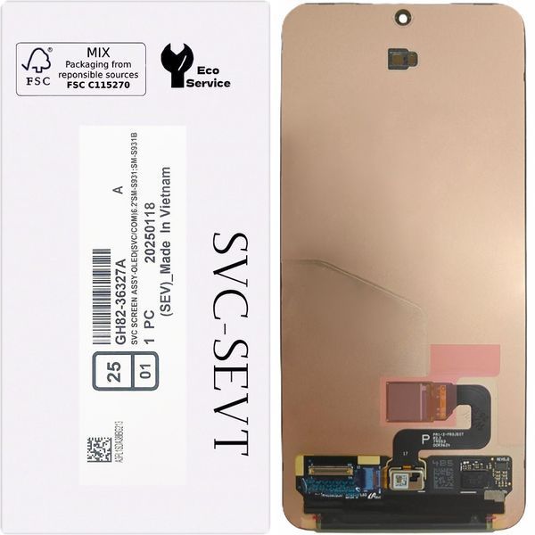 Дисплей для Samsung S931 Galaxy S25 чорний GH82-36327A ORIGINAL