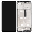 Дисплей для Oppo A74 4G, A94, A95, Reno 5 Lite, F19, F19 Pro, 6 Lite с сенсором и рамкой черный TFT