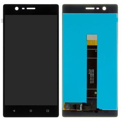 Дисплей для Nokia 3 Dual Sim TA-1032 з сенсором чорний