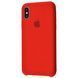 Чехол-накладка Silicone Case Apple iPhone XS Red
