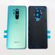 Задняя крышка для OnePlus 8 IN2013, IN2017, IN2010, IN2019 зеленая со стеклом камеры