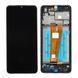 Дисплей для Samsung Galaxy A04 A045F, M045F Galaxy M04 c сенсором и рамкой черный (GH81-22731A) ORIGINAL