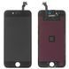 Дисплей для Apple iPhone 6 с сенсором, копия высокого качества черный