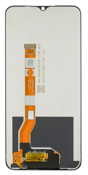 Дисплей для Oppo A18 2023, A38 2023, A58 5G, A78 5G черный