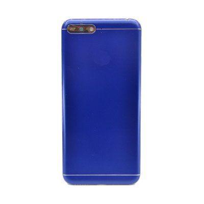 Задняя крышка для Huawei Honor 7A Pro AUM-L29 без отверстия под сканер синяя