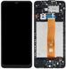 Дисплей для Samsung A125F Galaxy A12 з сенсором та рамкою чорний