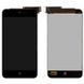 Дисплей для Meizu MX2 (M040) с сенсором черный