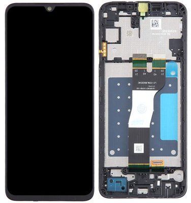 Дисплей для Samsung Galaxy A05s A057F с сенсором и рамкой черный TFT