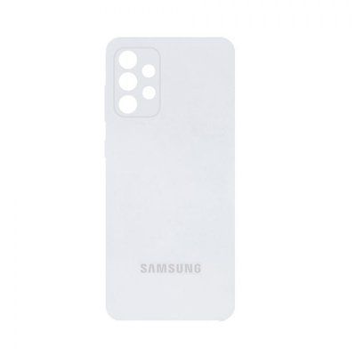 Чехол-накладка Silicone Case Samsung Galaxy A32 (2021) A325F White