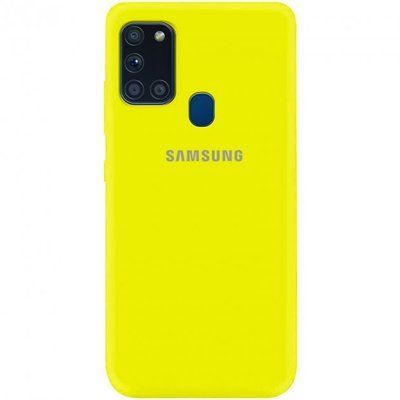 Чехол-накладка Silicone Case Samsung Galaxy A21s (2020) A217F Flash