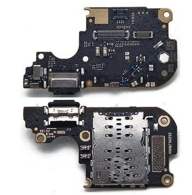 Нижня плата для Xiaomi Mi 10 Lite з роз'ємами зарядки та Sim карти