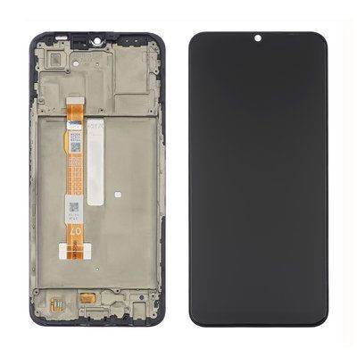 Дисплей для Vivo Y55 5G з сенсором та рамкою чорний