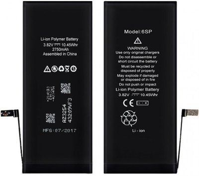 Акумулятор Apple iPhone 6S Plus A1634. A1687, A1699 2750 mAh