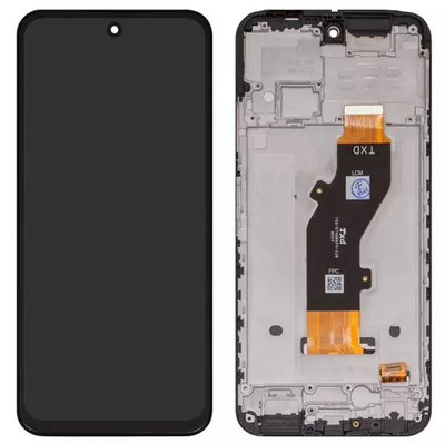 Дисплей для Tecno Spark 30C (KL5n) с рамкой черный