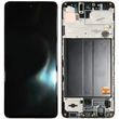 Дисплей для Samsung Galaxy A51 A515 с сенсором и рамкой черный (GH82-21669A) ORIGINAL