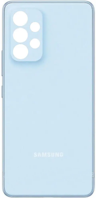 Задняя крышка для Samsung Galaxy A53 5G A536B голубая