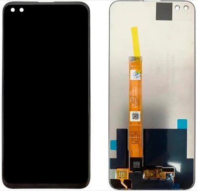 Дисплей для Realme X50 5G RMX2144 з сенсором чорний