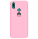 Чехол-накладка Silicone Case Huawei Y7 Prime (2019) Pink