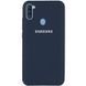 Чехол-накладка Silicone Case Samsung Galaxy A11 (2020) A115F, Galaxy M11 M115F Midnight Blue