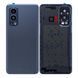 Задняя крышка для OnePlus Nord 2 5G DN2101, DN2103 серая со стеклом камеры